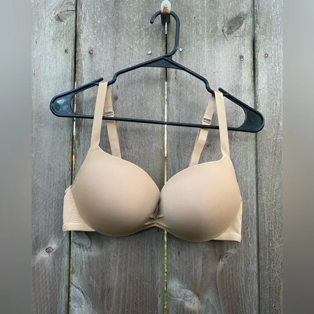 Cacique Lane Bryant NWT Max Boost Plunge Bra Size 36D - Picture 2 of 7